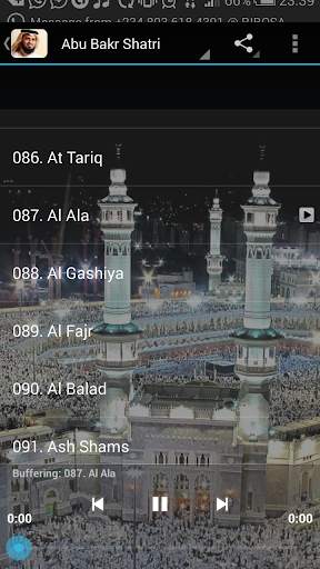 Abu Bakr Shatri MP3 Quran screenshot 1