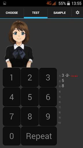 By Ear 1234 - Hearing numerals screenshot 2