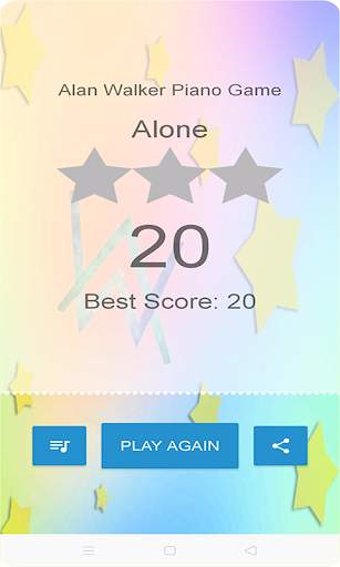 Alan walker Alone pt.II new songs piano geme screenshot 12