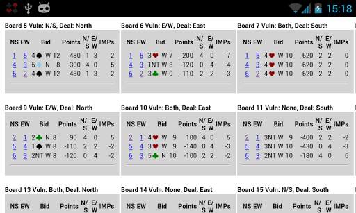 Bridge Scorer screenshot 11