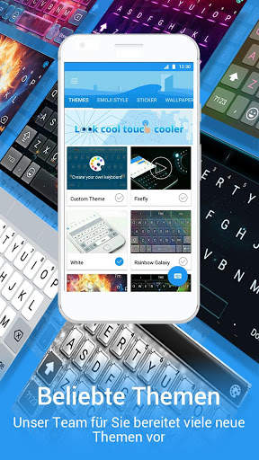 Emoji Tastatur iMore-Coole Schriftart, Gif, Themen screenshot 5