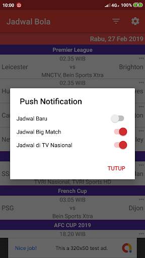 Jadwal Bola TV Indonesia screenshot 6