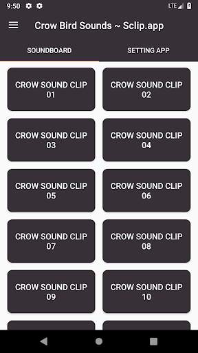 Crow Bird Sounds Collections ~ Sclip.app screenshot 1