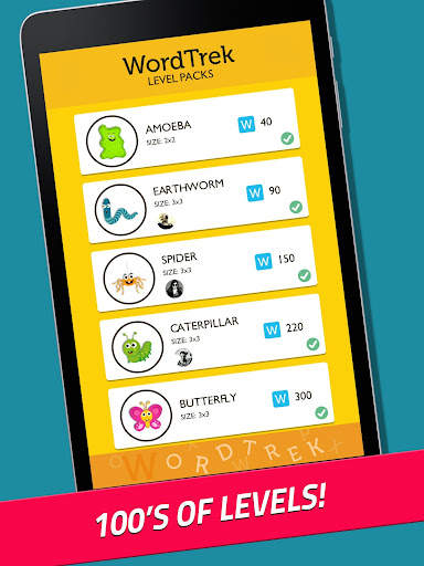 Word Trek - Word Brain streak - hand made puzzles screenshot 4