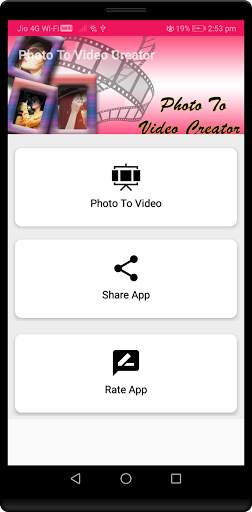 Photo To Video Creator / Maker screenshot 2