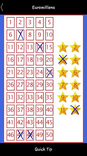QuickTip Lotteries screenshot 3