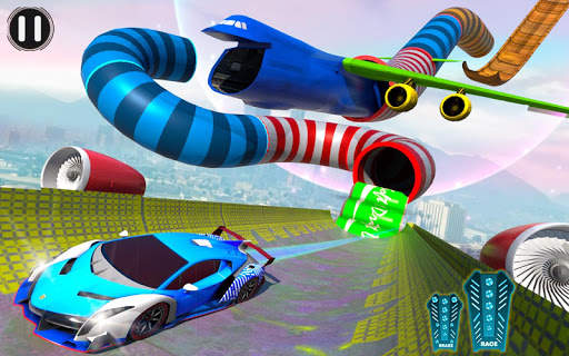 GT Car Stunts Mega Ramp Car Games screenshot 4