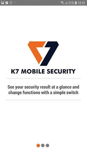K7 Mobile Security screenshot 1