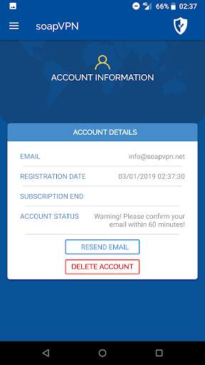 soapVPN screenshot 3