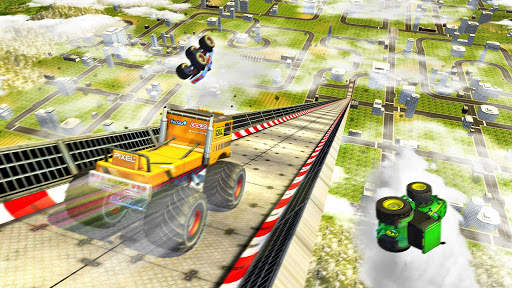 Mega Ramp Transform Racing: Impossible Stunts 3D screenshot 17