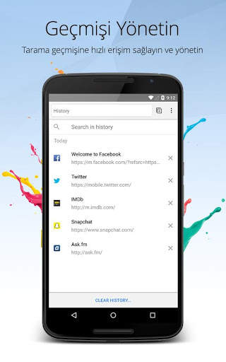 Orbitum Tarayıcı screenshot 6