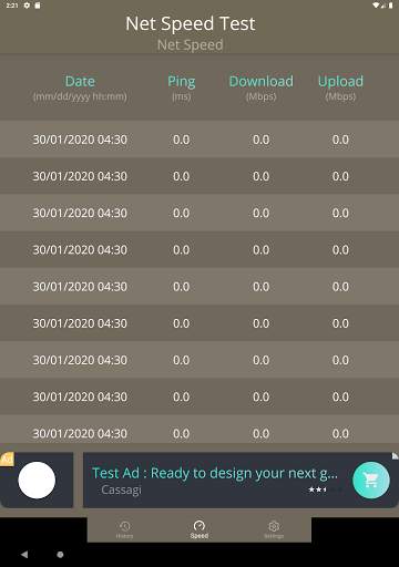 Internet Speed Test App 16 تصوير الشاشة