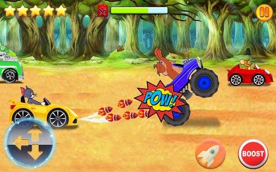 Racing Tom Battle Jerry screenshot 2