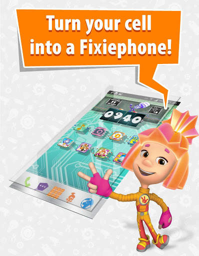 Fixiephone: launcher for kids screenshot 1