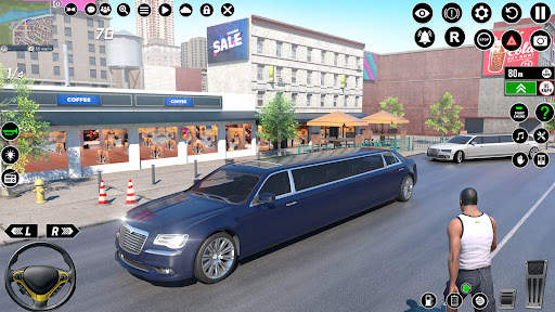 Limousine Taxi Driving Game screenshot 21