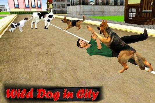 Angry Dog City Attack Sim screenshot 7