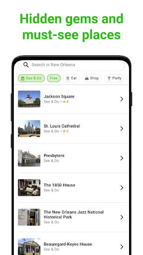 New Orleans SmartGuide screenshot 2