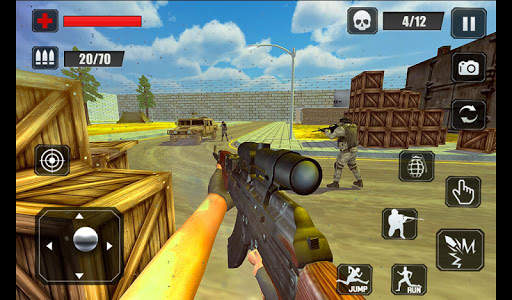 Counter Terrorist Stealth Mission Battleground War screenshot 21