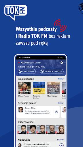 TOK FM screenshot 1