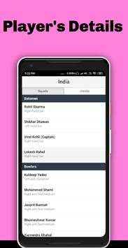 Live Cricket World Cup 2019 - Watch Live Score,Tv screenshot 5