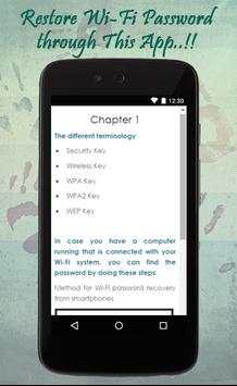 Recover WiFi Password Guide screenshot 3