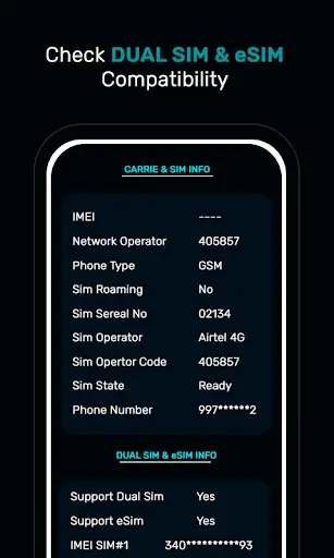 SIM Card Info - Sim Details screenshot 3
