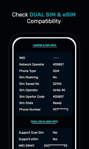SIM Card Info - Sim Details screenshot 3