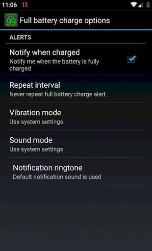 Battery Notifier BT  <Android9 screenshot 6