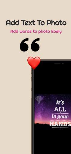 Add Text on Photo - Type on Photos - Edit photo screenshot 1