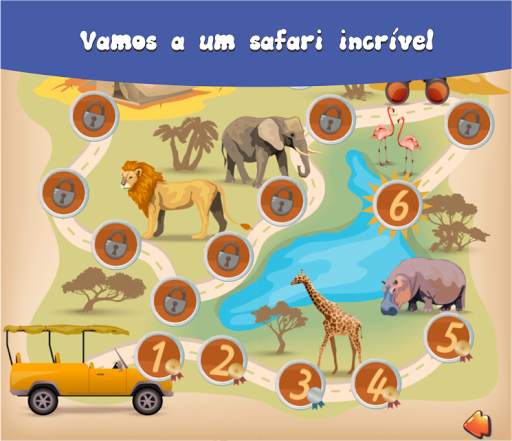 Matemática Animal: Jogo infantil com animais screenshot 1