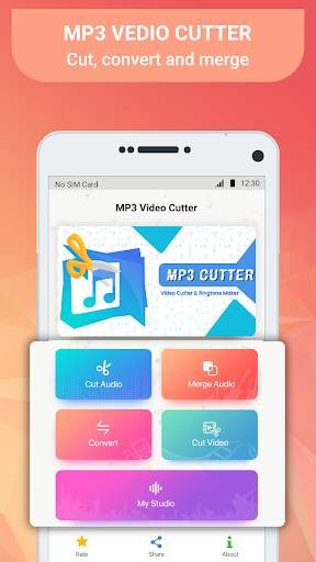 Mp3 cutter – Video cutter and Ringtone maker screenshot 1