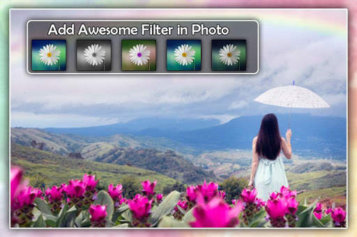 Flower Photo Frame : Cut Paste Editor screenshot 5