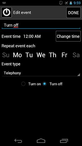 Power Schedule screenshot 2