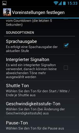 Yo-Yo Intermittent Test screenshot 6
