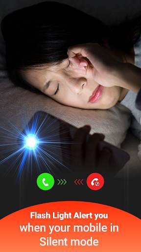 flashlight - call flash alert screenshot 1