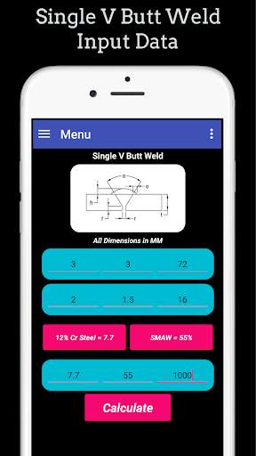 Welding Weight and Cost Calculator скриншот 3