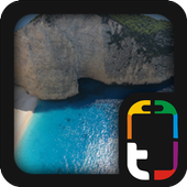 Yunani Seascape Tema icon