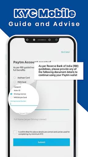KYC Mobile - Guide and advise app screenshot 1