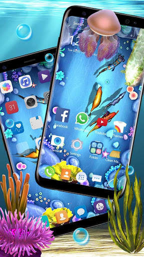 3D Deep sea fish live wallpaper screenshot 2