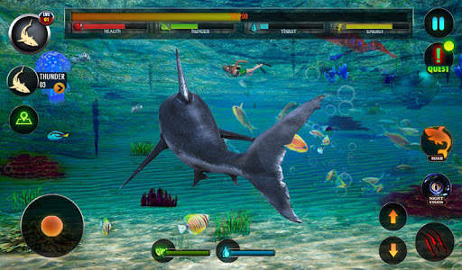 Angry Shark Adventures 3D स्क्रीनशॉट 10