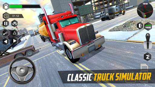 Truck Driving Simulator 3D screenshot 1