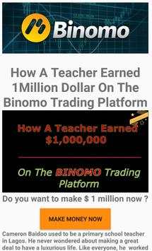 Binomo Make Money स्क्रीनशॉट 2