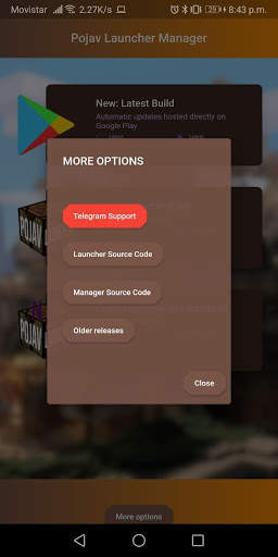 Pojav Launcher Manager screenshot 2