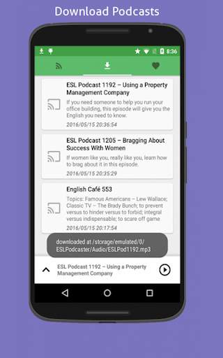 Daily English Lessons - ESL Podcasts screenshot 4