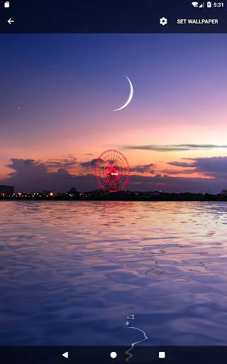 Moon Over Water Live Wallpaper screenshot 12