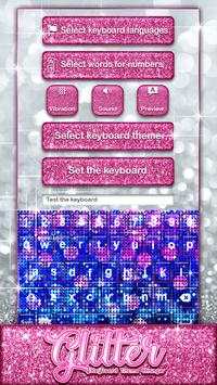 Glitter Keyboard Theme Changer screenshot 4