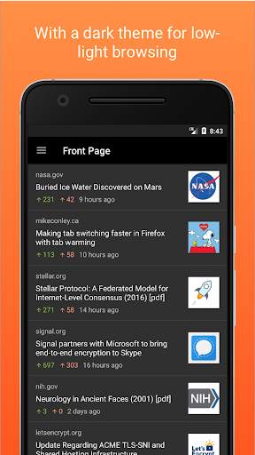 Hex for Hacker News screenshot 4