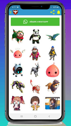 Stickers de Free Fire   Chat screenshot 6
