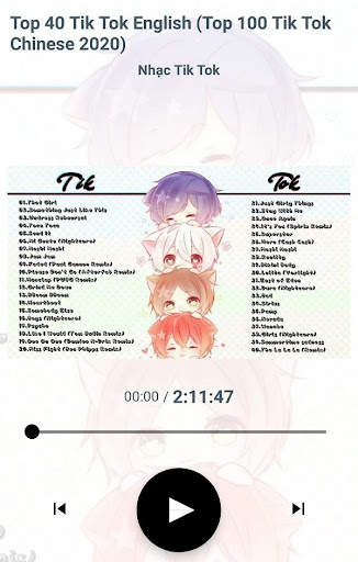 Nhạc tổng hợp trên tik tok screenshot 4