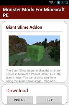 Monster Mods For Minecraft PE screenshot 3